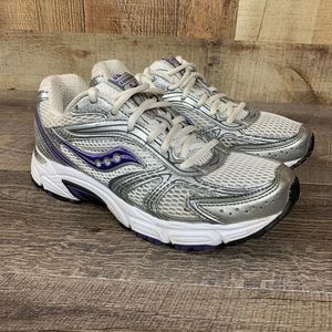 Saucony Cohesion 4 Women Sz 8.5 Running Shoe Flaws
